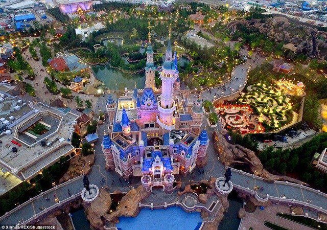 Thế giới giải trí ở Disneyland Thượng Hải 