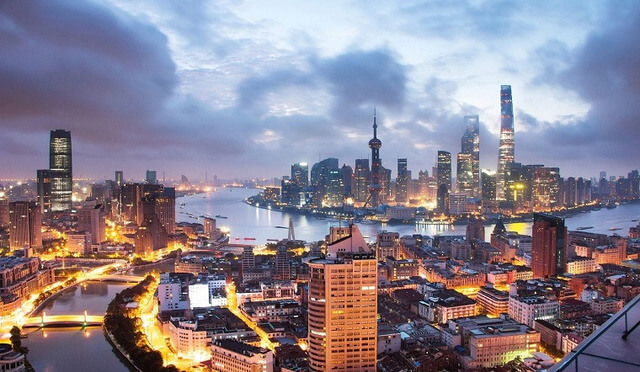 Thượng Hải nằm tại miền đông Trung Quốc
