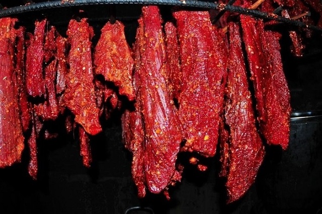 Thịt lợn hun khói ở Lai Châu 